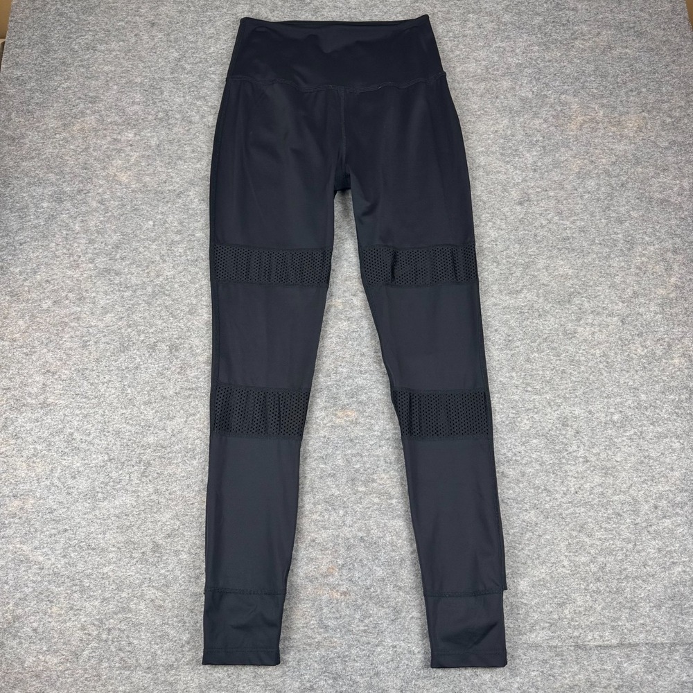 Beyond Yoga Blocked Out High Waisted Stirrup Legging Black Womens Large L